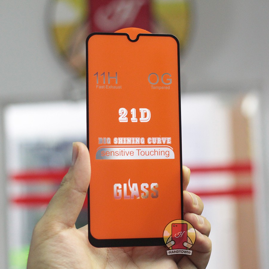 Kính Cường lực Samsung Galaxy M10s / A30s / A70s Full màn hình 21D Handtown SIÊU BỀN