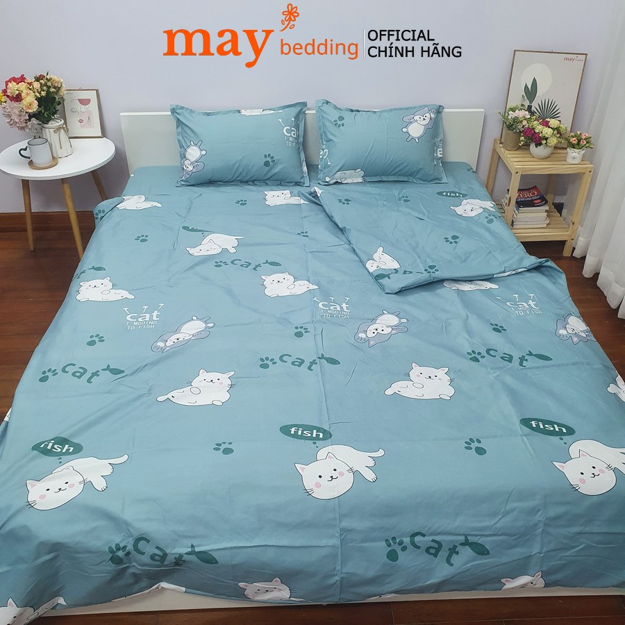 Vỏ chăn ga gối May Bedding m6 hoặc m8 lồng được ruột poly cotton nhiều mẫu