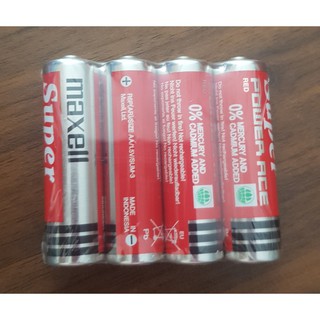 Pin tiểu Maxell 1 vĩ 4 viên AA M2T