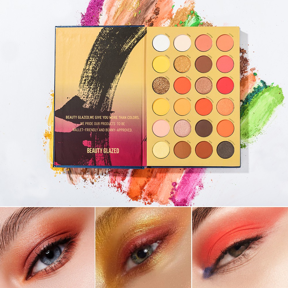 [Hàng mới về] Bảng phấn mắt Beauty Glazed 72 màu tông lì và ngọc trai thời trang chống thấm nước sành điệu cho nữ | BigBuy360 - bigbuy360.vn