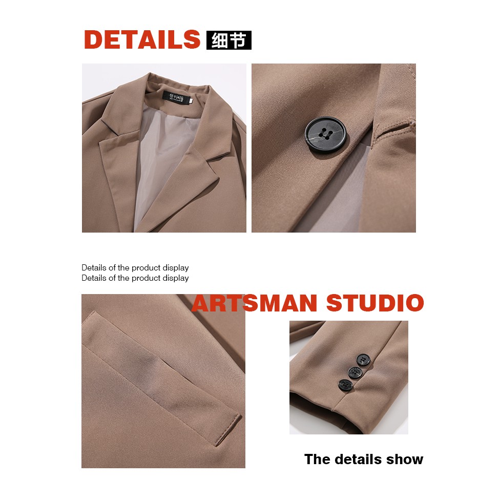 Áo Blazer nam trơn  (C83) - HÀNG có sẵn | BigBuy360 - bigbuy360.vn