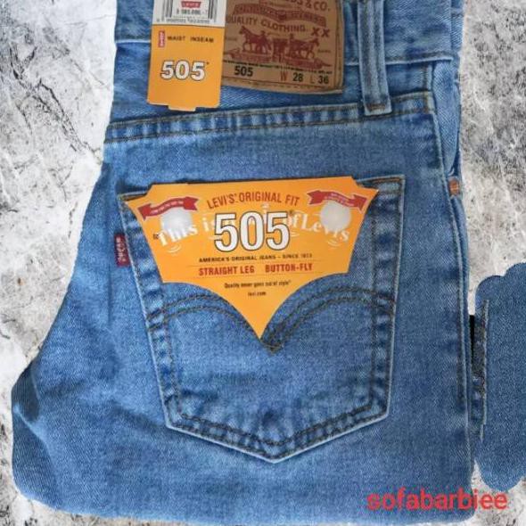 Quần Jean Nam Z9J7P Levis 505 W80