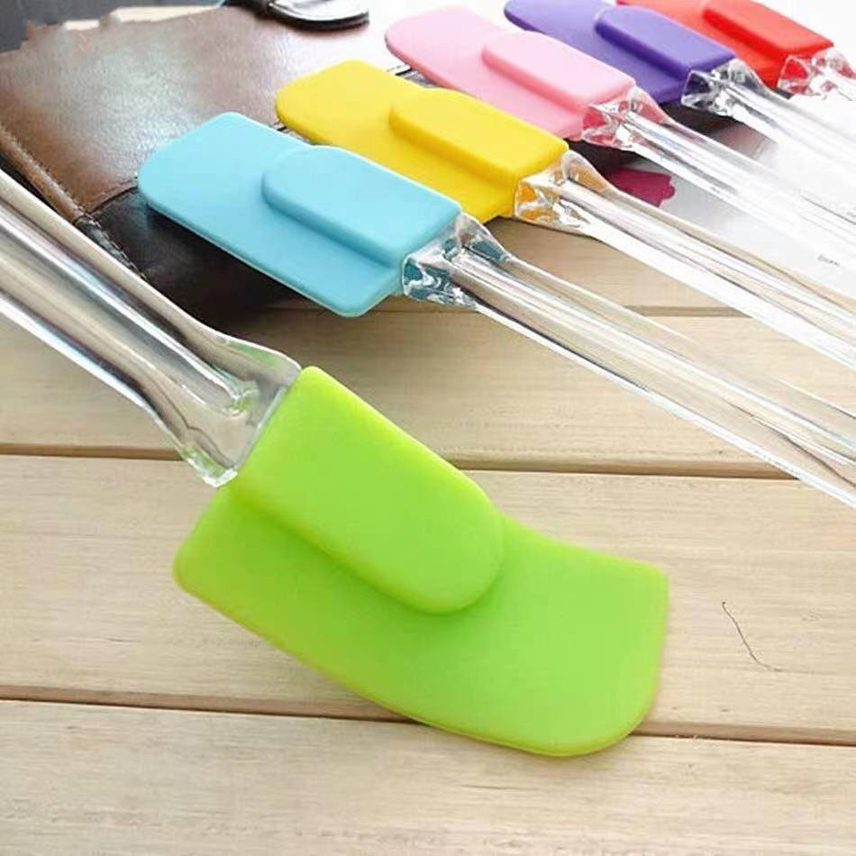 Muỗng Silicone Chịu Nhiệt Nhiều Màu Sắc Dùng Làm Bánh
