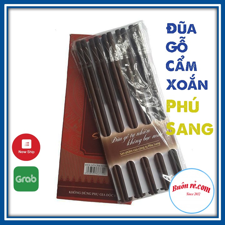 ĐŨA GỖ CẨM XOẮN CAO CẤP PHÚ SANG ĂN CƠM KHÔNG CHẤT BẢO QUẢN – Buôn Rẻ 01280