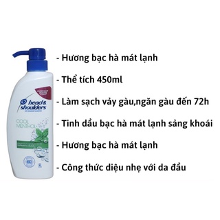 Dầu Gội Head & Shoulders Thái Lan 450ml