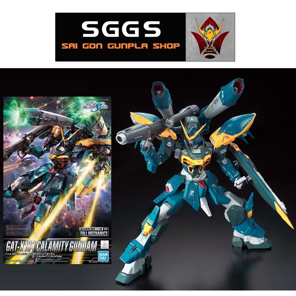 1/100 Full Mechanics Gundam Calamity GAT-X131 Seed Destiny Bandai Mô Hình Đồ Chơi Lắp Ráp
