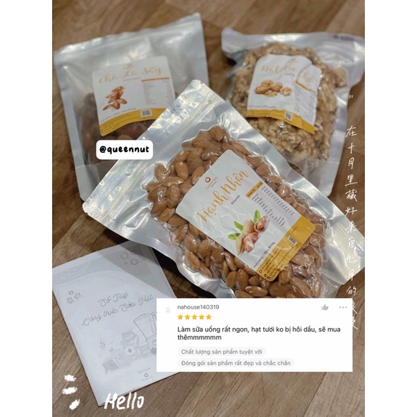 Hạt Óc Chó Tách Vỏ Mỹ Hạt Sống Làm Sữa Hạt / Bánh / Ngũ cốc granola - Tặng sổ công thức sữa hạt