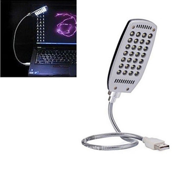 Đèn Led Cho Laptop 28 Bóng Cổng USB Siêu Sáng, Tiện Lợi