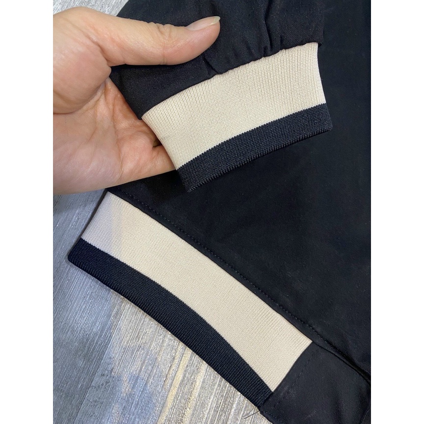 Áo khoác nỉ vasity jacket dài tay áo nỉ thể thao nam dài tay chất nỉ bóng ấm áp VG