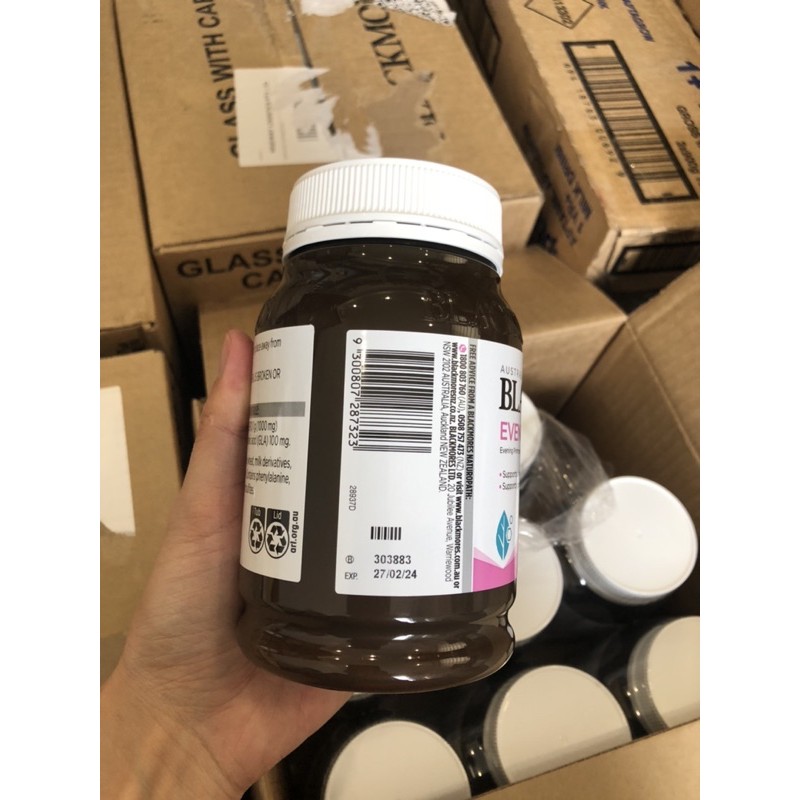 [Đủ bill Chemist date 2/2024 mới nhất] Tinh Dầu Hoa Anh Thảo Blackmores Úc 180 viên | BigBuy360 - bigbuy360.vn