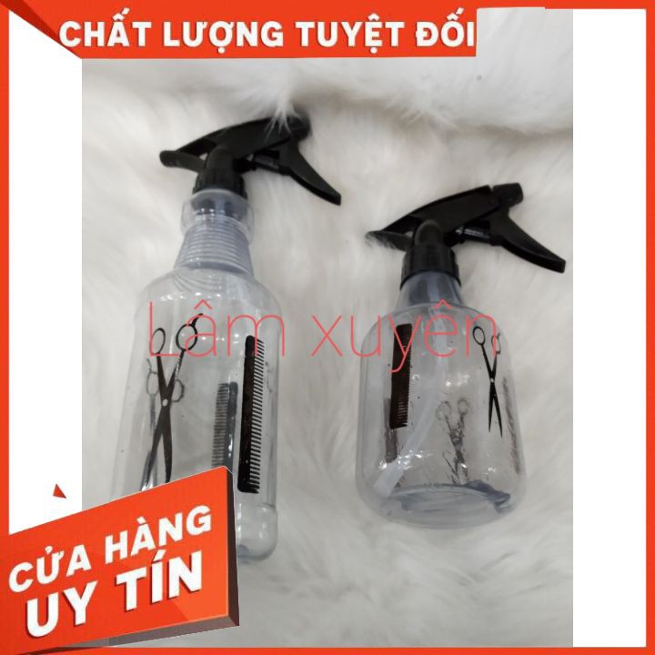 [Freeship] Bình xịt phun nước cây kéo để cắt tóc loại lớn nhỏ, vừa 300ml [giá rẻ hàng chuẩn công ti] nhỏ gọn , tiện dụng