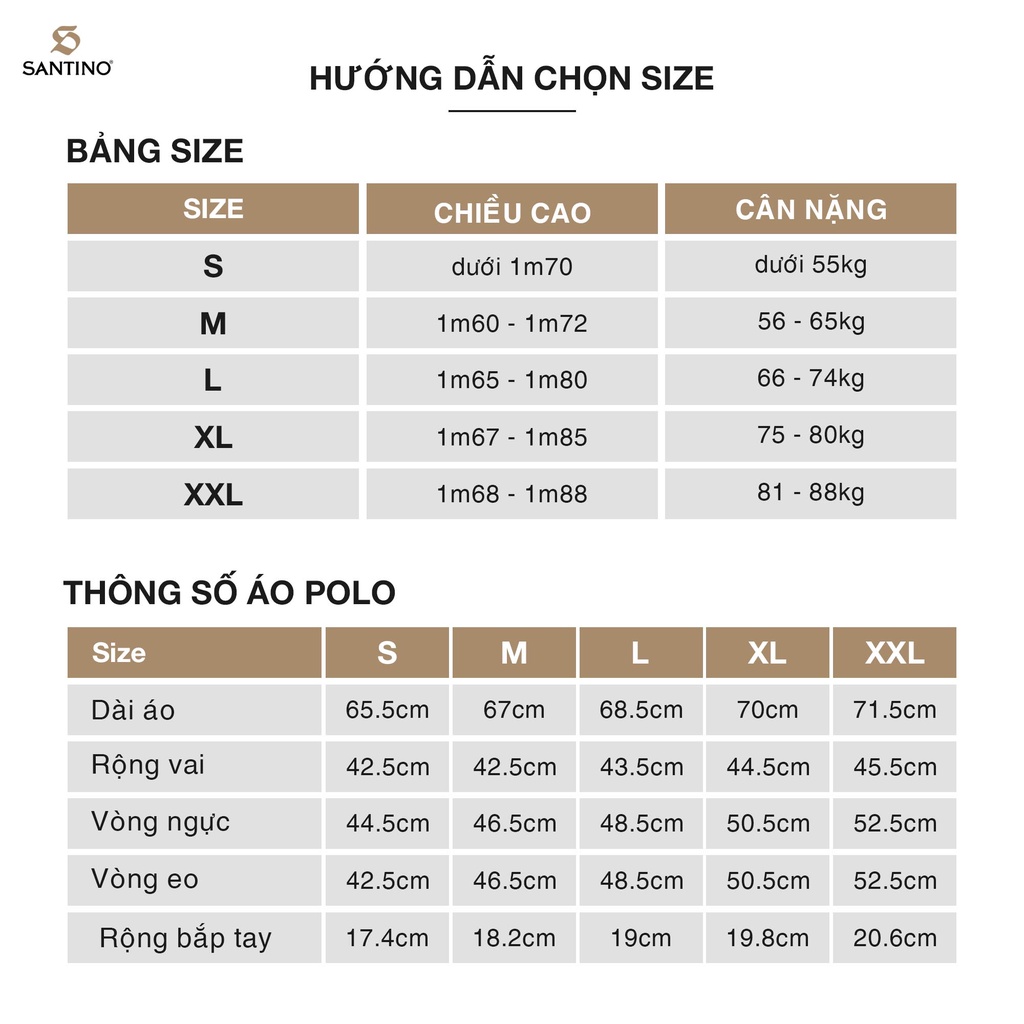 Áo Polo Nam Trắng Cá Sấu Santino Cotton  Kháng Khuẩn Chống Nhăn Chuẩn Form Trẻ Trung Chống Tia Uv E011