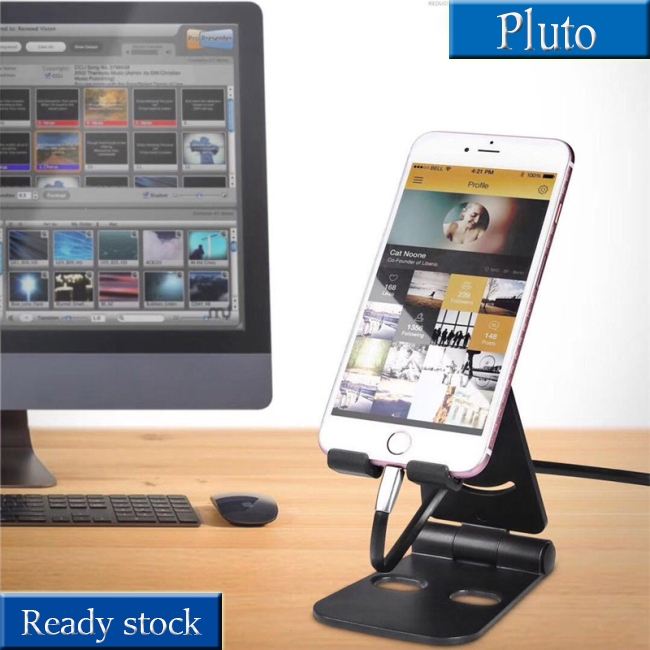 Giá đỡ điện thoại / máy tính bảng để bàn có thể gấp gọn