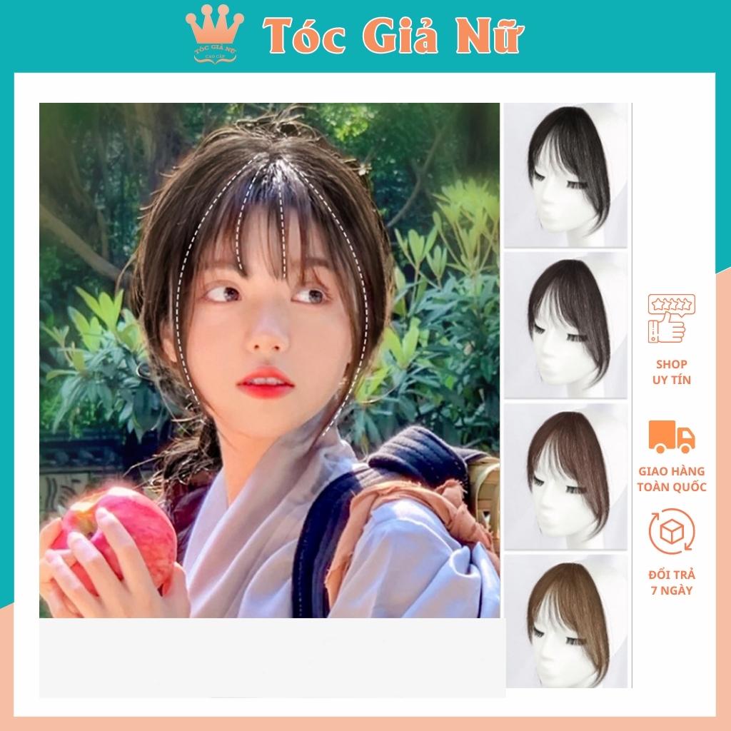 Tóc mái giả thưa layer lơi sợi tơ TGN KG03