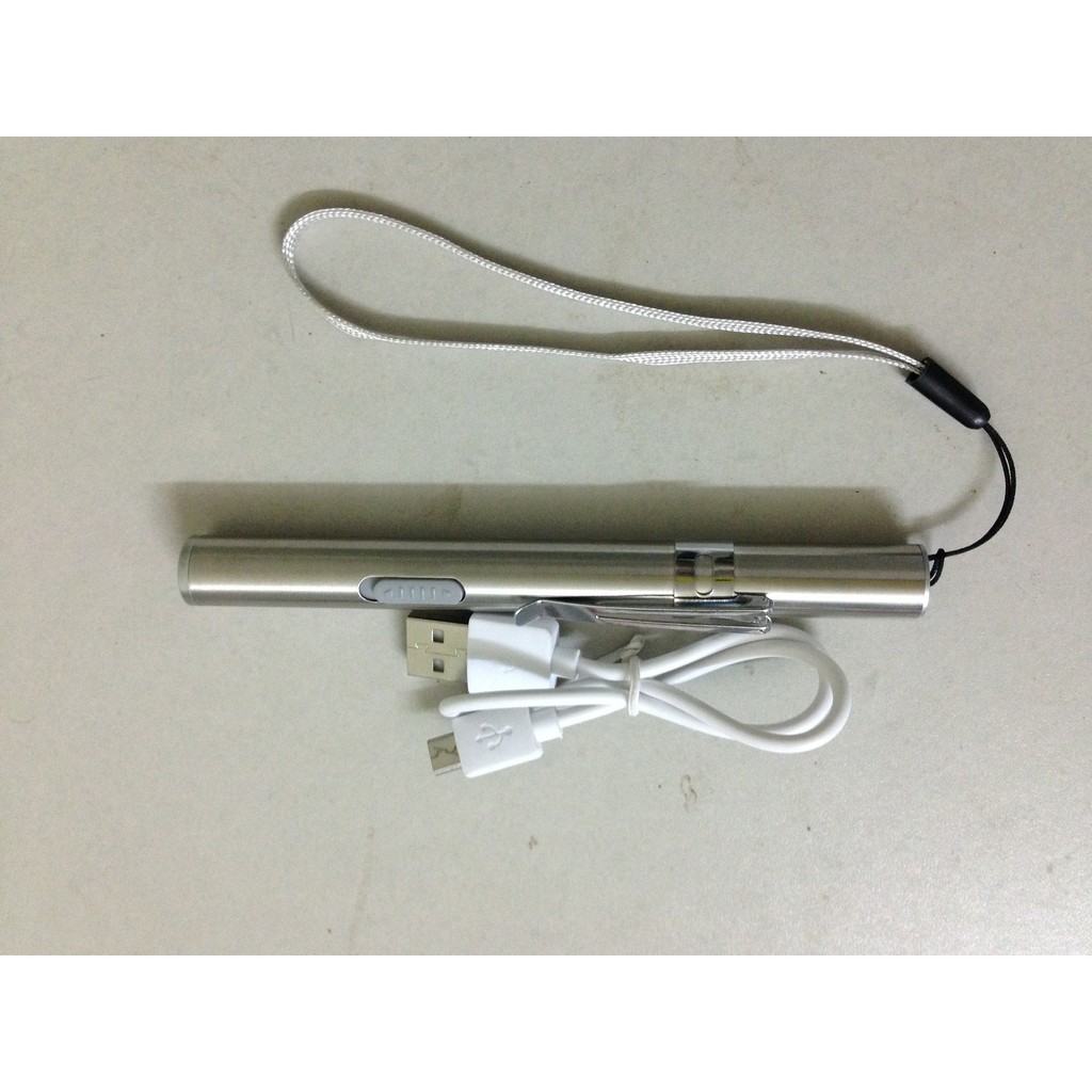 Đèn pin mini siêu sáng sạc điện