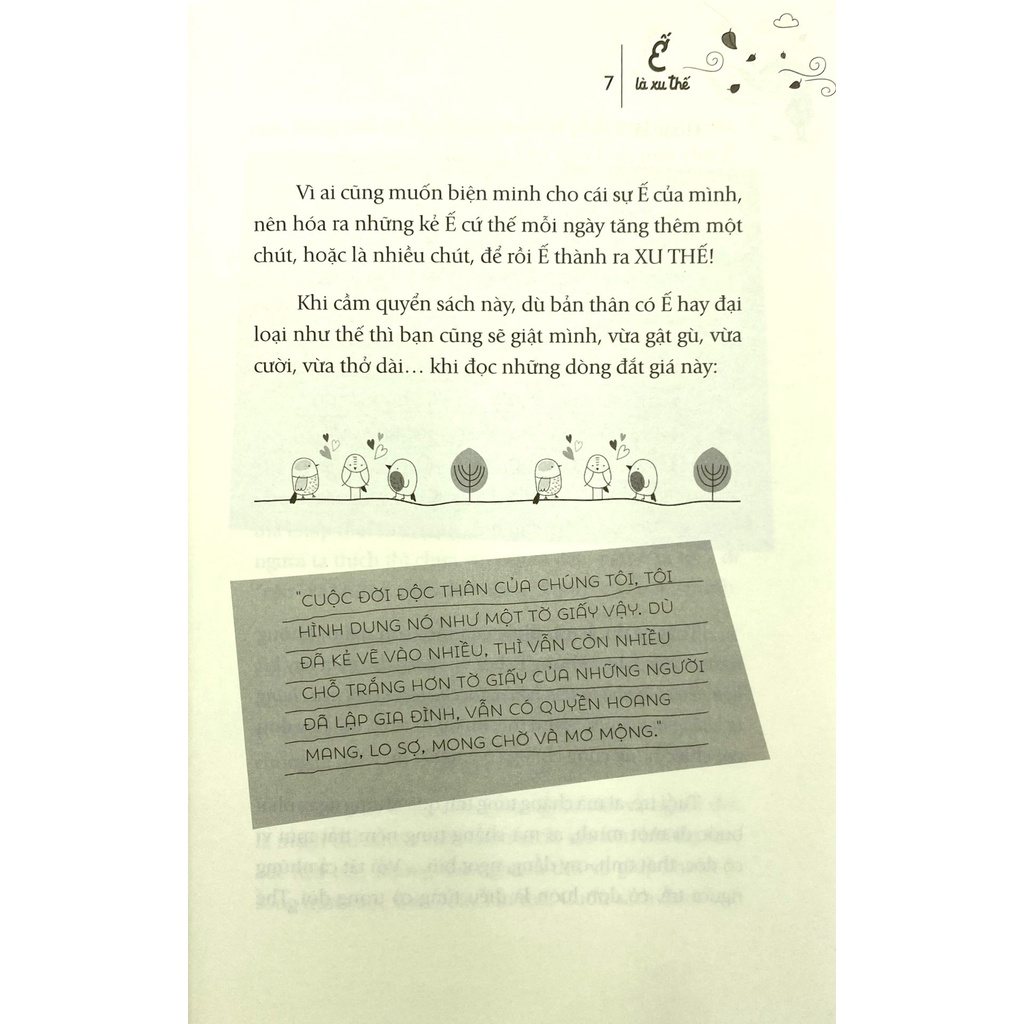 Sách - Ế Là Xu Thế (Nhiều Tác Giả- Văn Lang)
