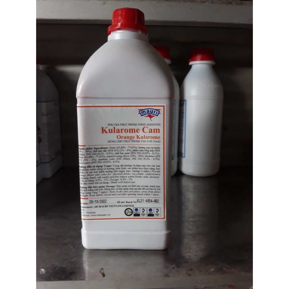 Hương và màu/ Kularome / Tinh Cam Tự Nhiên Mauri 1kg