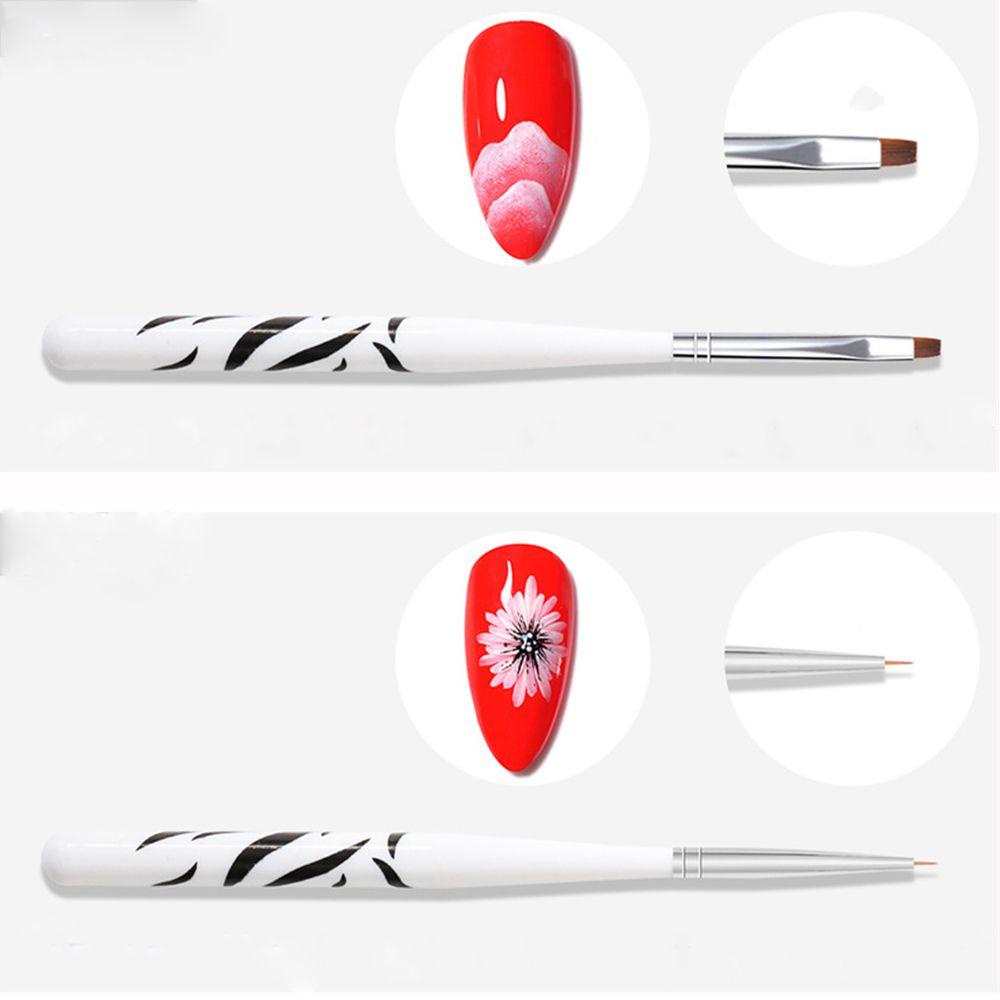 ❦Tôi❦ Set 9 Cọ Vẽ Trang Trí Móng Tay Nghệ Thuật Thời Trang Dành Cho Nữ