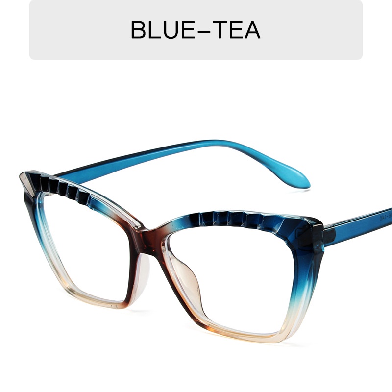 Mắt Kính Chống Ánh Sáng Xanh Hoạ Tiết Da Báo Thời Trang Dành Cho Nữ