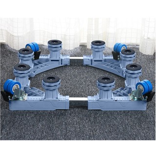 Chân kê máy giặt, chân tủ lạnh 8 chân đế 8 bánh xe