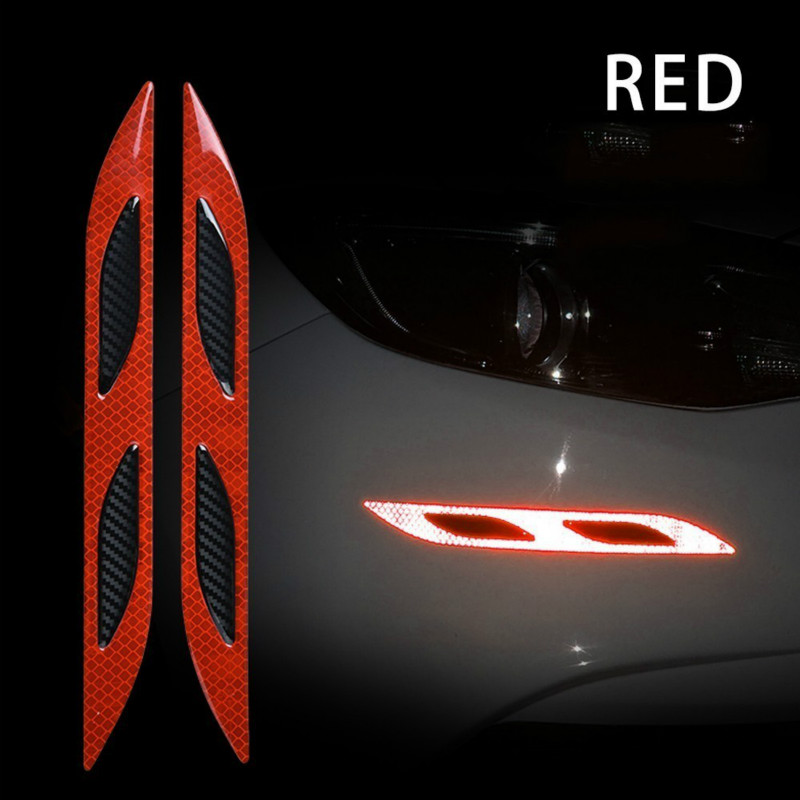 Miếng dán phản quang cảnh báo an toàn cho cửa xe hơi tiện lợi