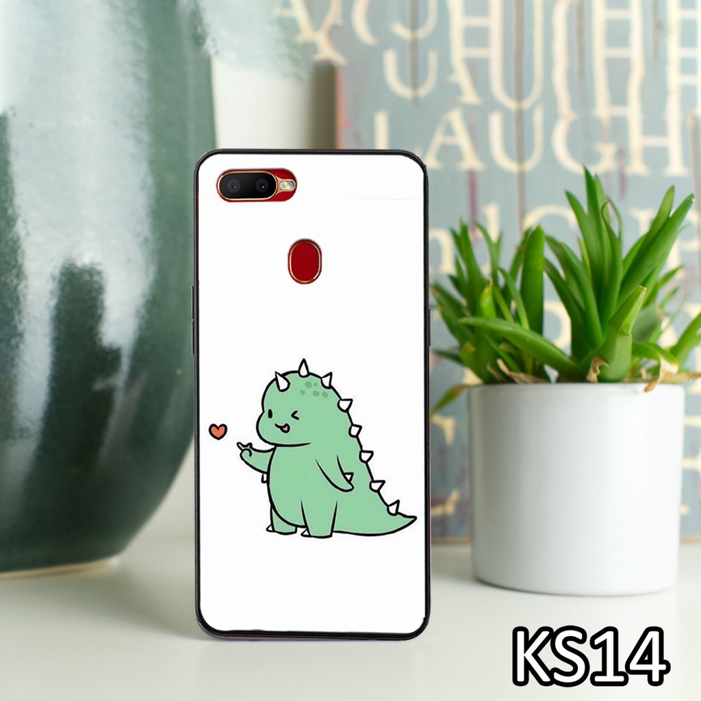 [SIÊU ƯU ĐÃI] Ốp lưng Oppo A1K/A3S/A5S/A7/A12 in hình CHÚ KHỦNG LONG siêu đẹp, độc, lạ_KINGSTORE.HN_Ốp lưng điện thoại