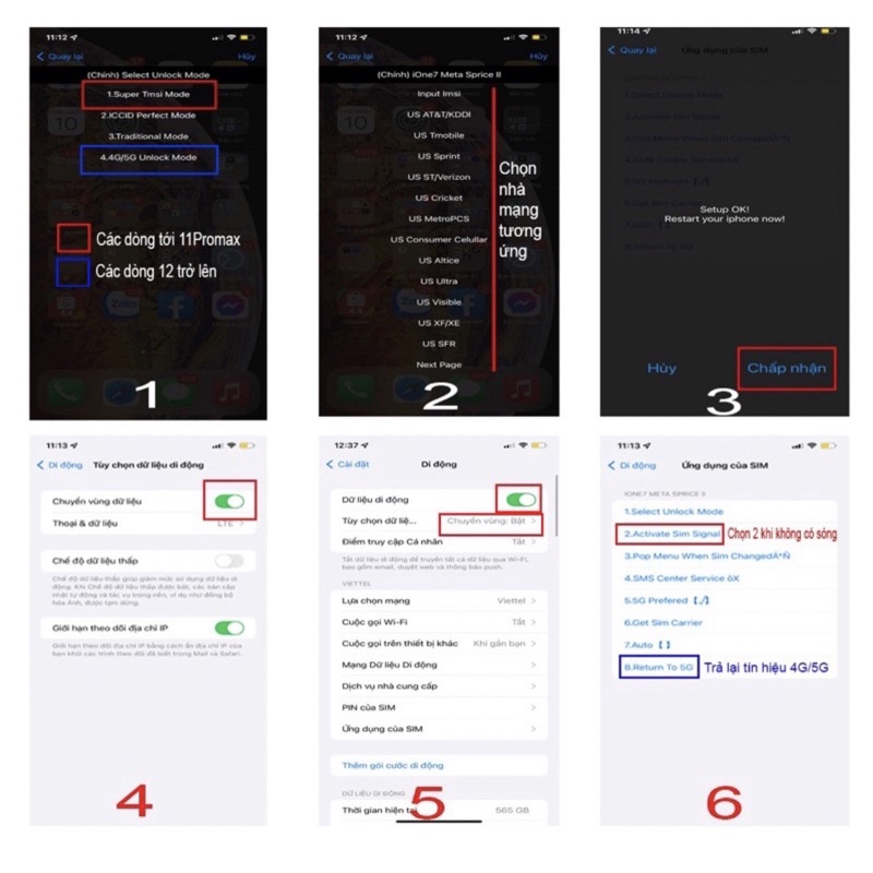 Sim ghép ione 7 meta spice ll dành cho ip lock