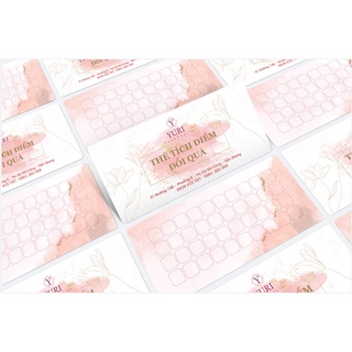 In Combo 100 Thẻ liệu trình Spa - Thẻ tích điểm - Phiếu bảo hành theo yêu cầu