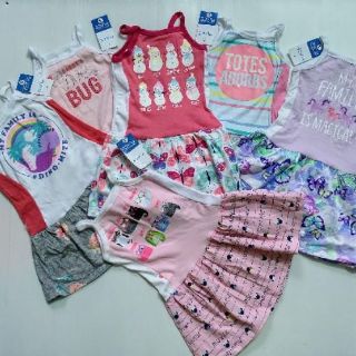 Combo Sỉ Váy Cotton Borip Bé Gái