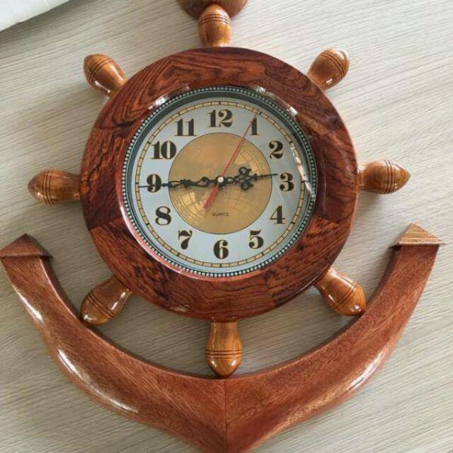 Đồng hồ gỗ cẩm mặt lớn 60cm