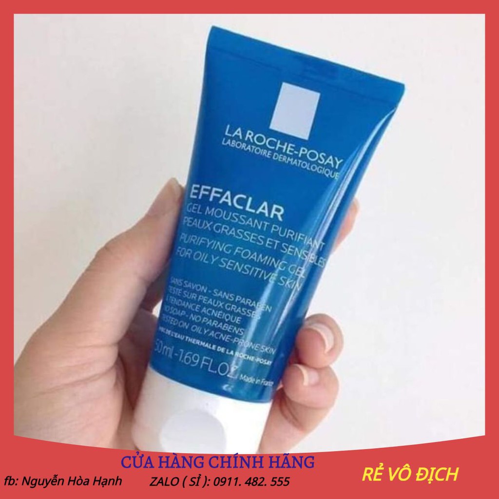 Sữa rửa mặt La Roche-Posay Gel 50ml