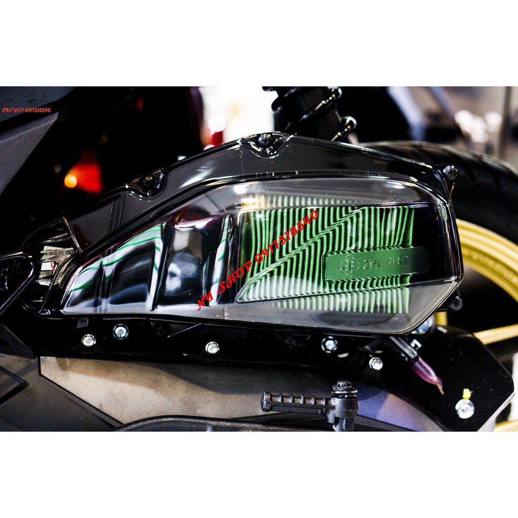 ỐP PÔ E TRONG SUỐT CHÍNH HÃNG ZHIPAT CHO XE VARIO, CLICK, SH MODE, PCX 2017, AB 2016-2022