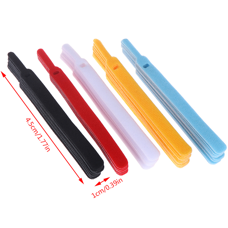 Bộ 20 Dây Quấn Dây Cáp Chuột Máy Tính Có Thể Tái Sử Dụng