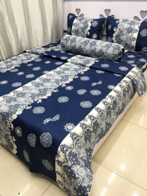 Drap cotton lụa nhũ hàn quốc.