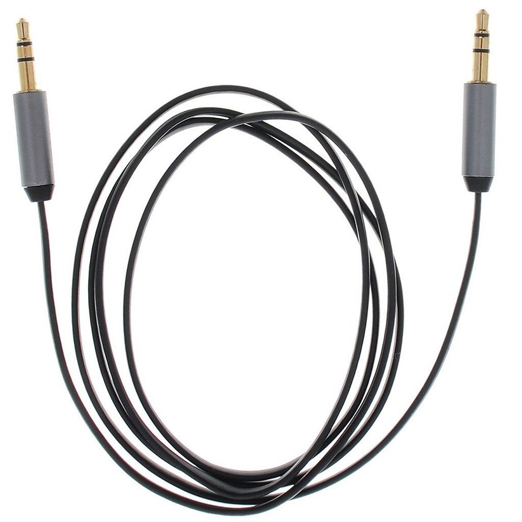 Cáp Audio 3.5mm Ugreen 10723 dài 0,5m màu đen dây dẹt chính hãng - Hapustore