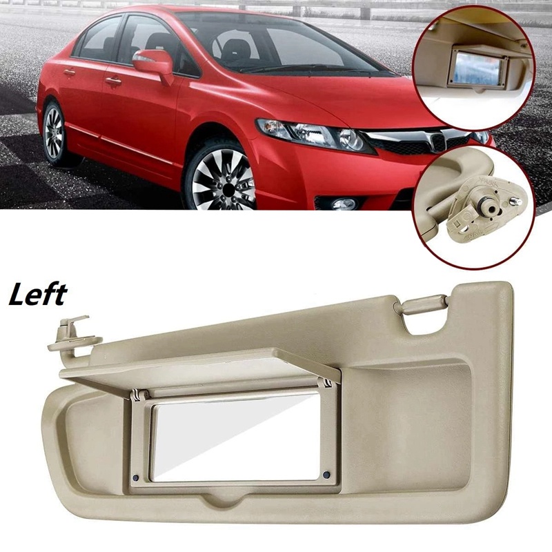 Tấm Che Nắng Bên Trái Cho Honda Civic 2006 2007 2008 2009 2010 2011 83280-SNA-A01ZA Beige