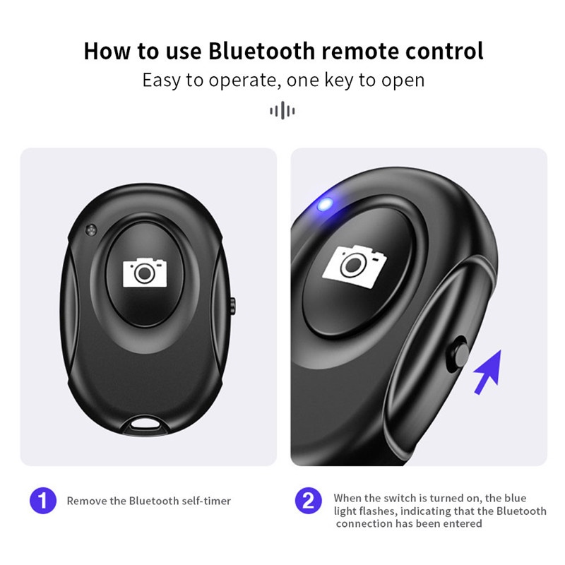 Gậy Chụp Ảnh Tự Sướng Không Dây Bluetooth Điều Khiển Từ Xa | BigBuy360 - bigbuy360.vn