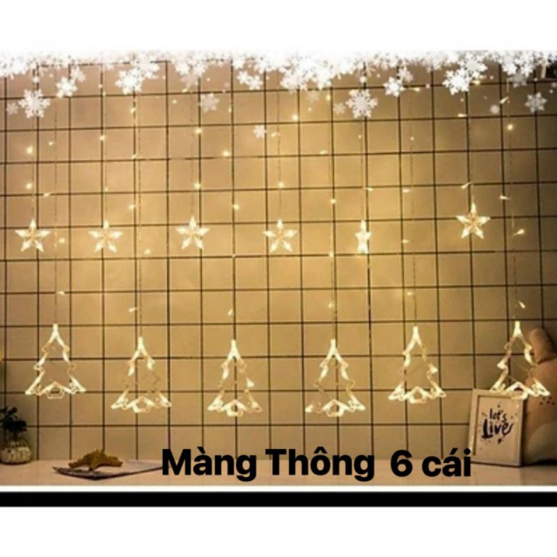 ĐÈN LED TRANG TRÍ RÈM 2M5 - 12 DÂY THẢ