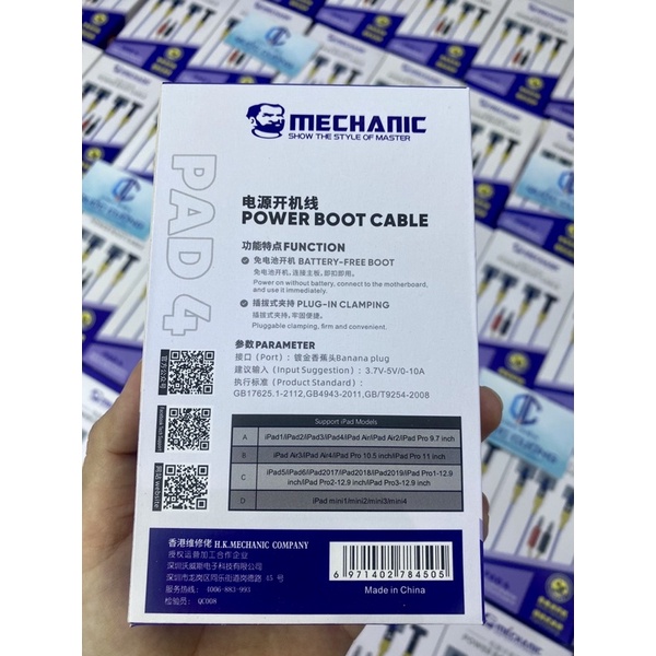 Dây cấp nguồn Pad4 Mechanic