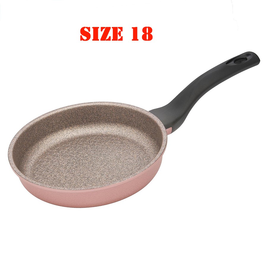 Chảo Chống Dính Sâu Lòng Bếp Từ GREENCOOK-GCP05 size 18/20/26/30 - Chảo Đúc Vân Đá 7 Lớp Chống Dính Dùng Chiên Xào Rán