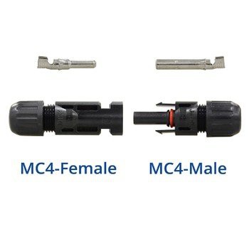Giắc nối pin mặt trời MC4