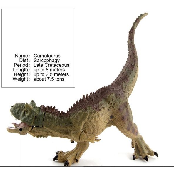 Đồ chơi khủng long mô hình carnotaurus