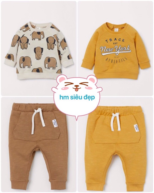 - BỘ NỈ HM TRACK