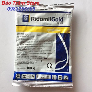 Chế phẩm trừ nấm bệnh   Ridomil Gold 68WG gói 100g