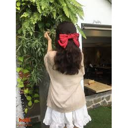 Set 5 kẹp tóc đính nơ lớn (có sỉ)