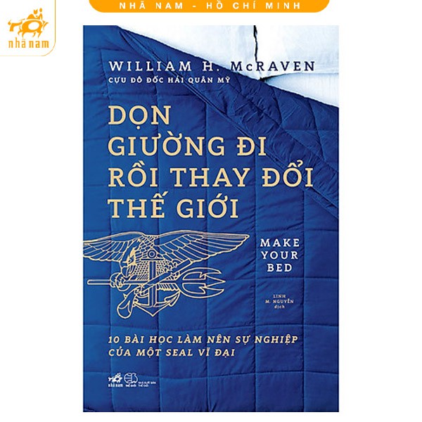Sách - Dọn giường đi rồi thay đổi thế giới - Nhã Nam HCM