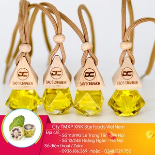 Tinh dầu quế treo xe lọ 10mil - khử mùi trên xe - chống say xe