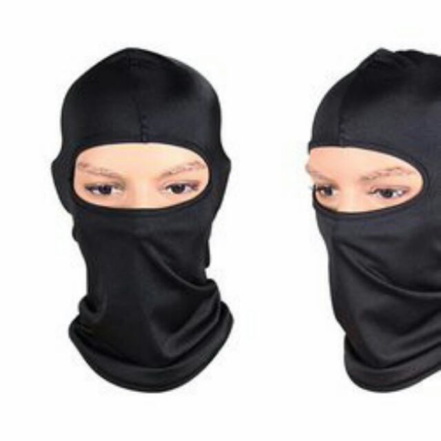Mũ trùm đầu ninja màu đội nón 3/4 (Nhiều màu)