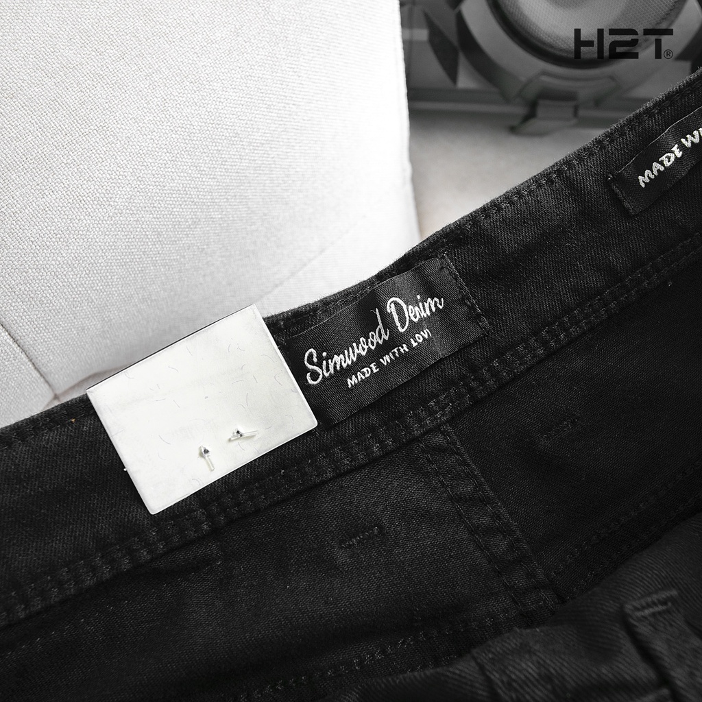 Quần Jeans Nam H2T  Simwood Denim kiểu dáng Slimfit Ôm Chân, Chất Vải Co Giãn Nhẹ Thoải Mái 1545