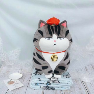 Gối mền 3 trong 1 mèo hoàng thượng quà lưu niệm